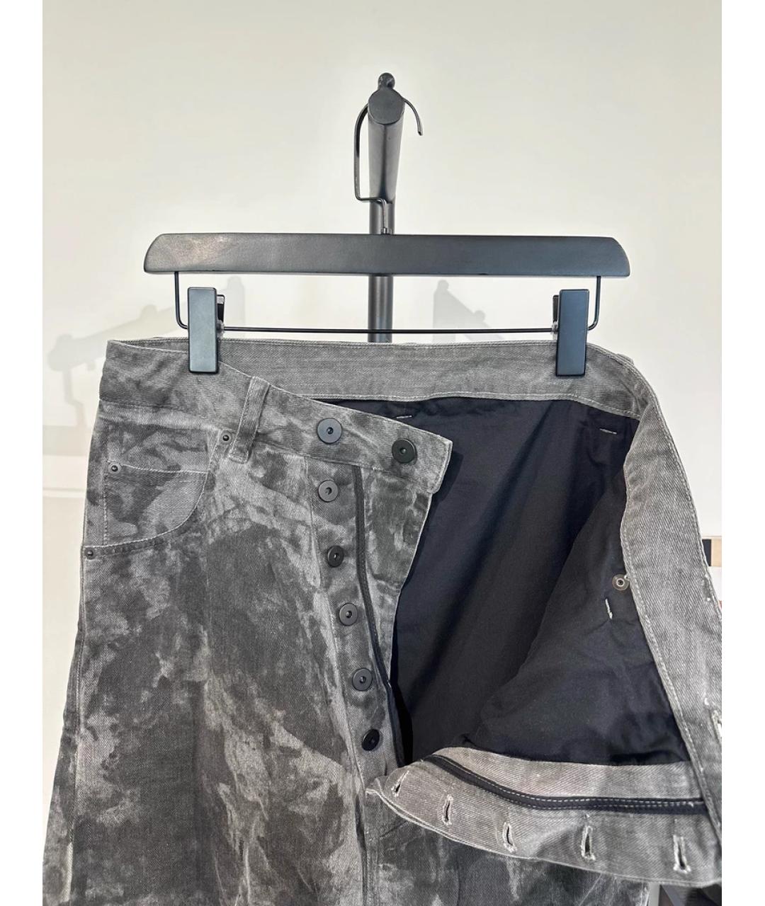 BORIS BIDJAN Темно-синие деним шорты, фото 6