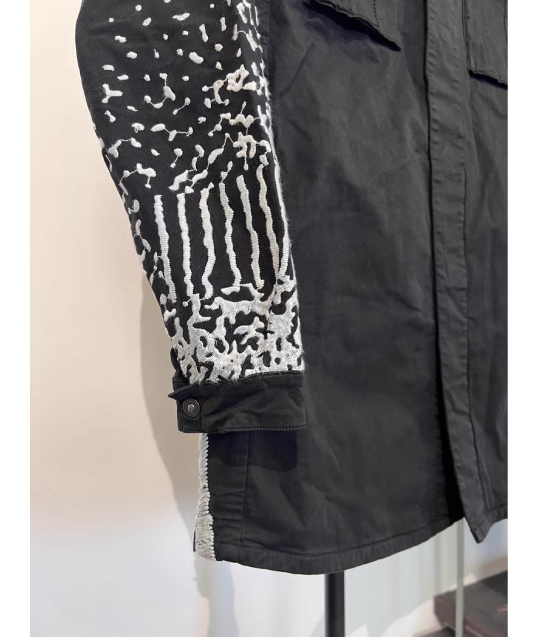 BORIS BIDJAN Черная кэжуал рубашка, фото 3