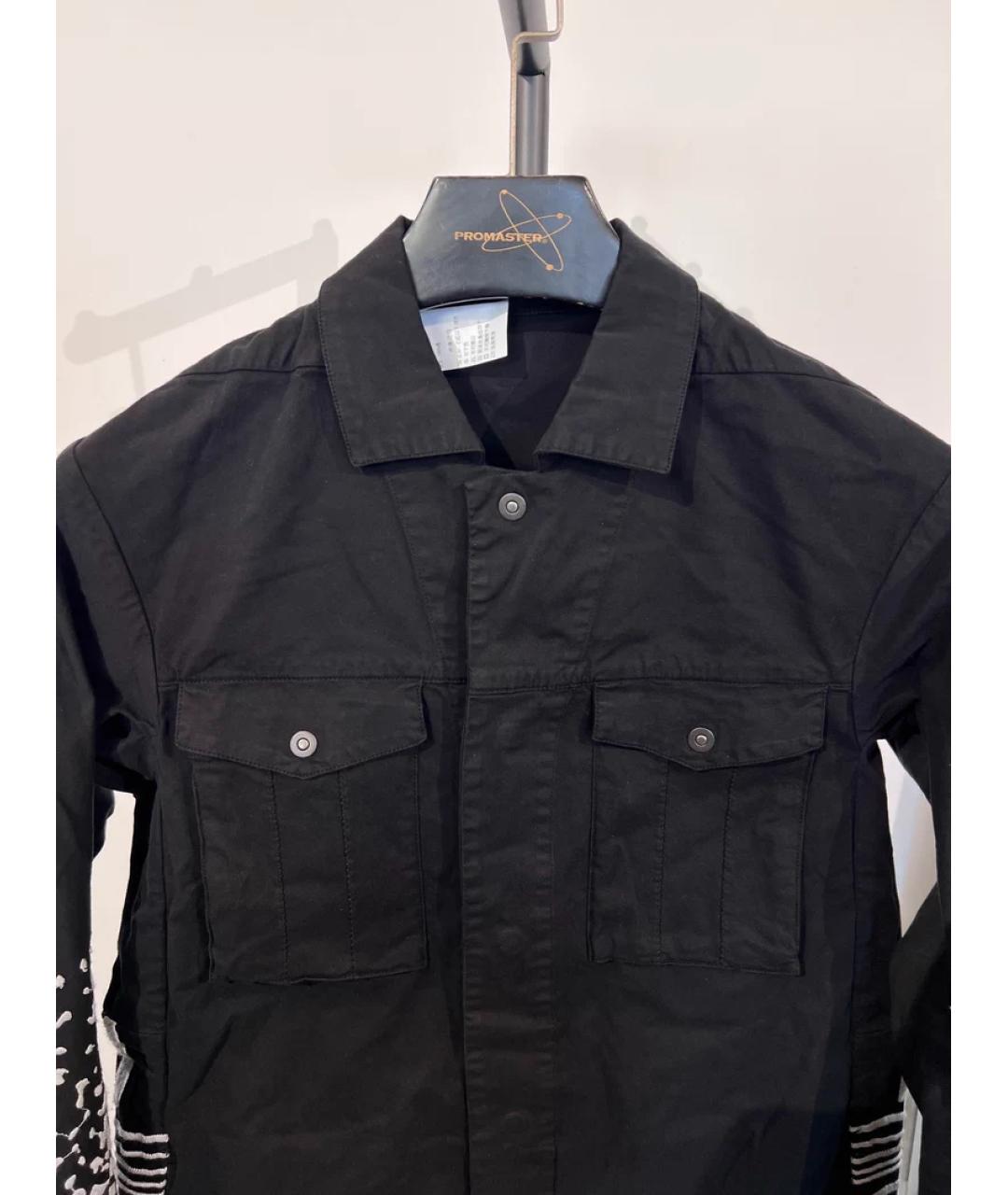 BORIS BIDJAN Черная кэжуал рубашка, фото 2