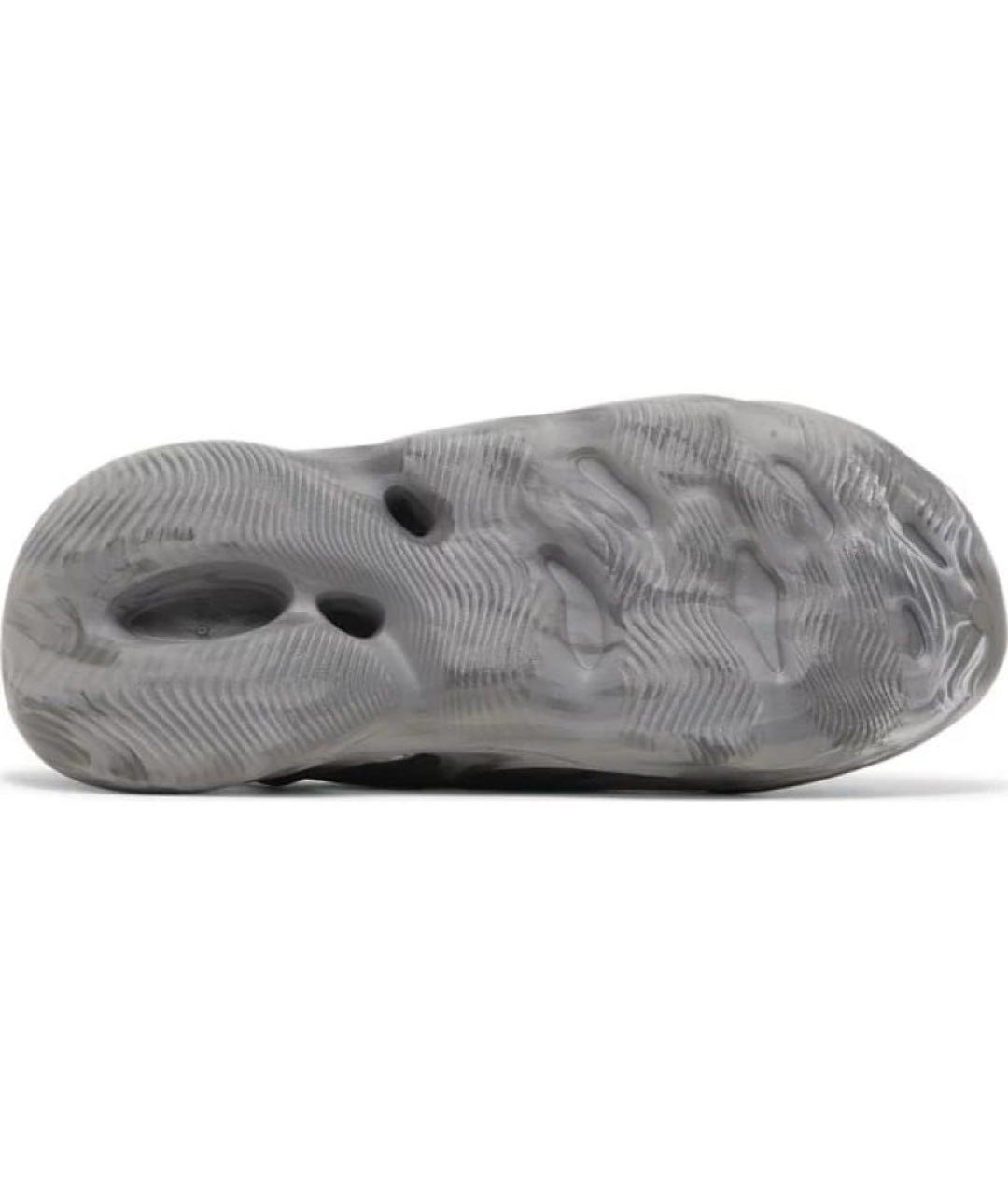 ADIDAS YEEZY Серые резиновые шлепанцы, фото 4