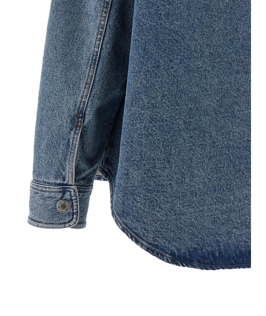 Ami Paris Синяя хлопковая куртка, фото 3