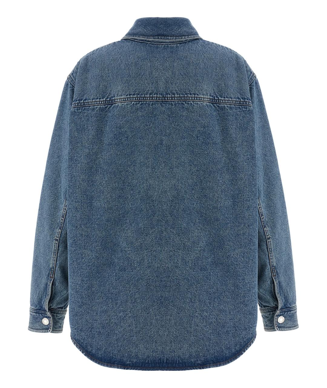 Ami Paris Синяя хлопковая куртка, фото 4