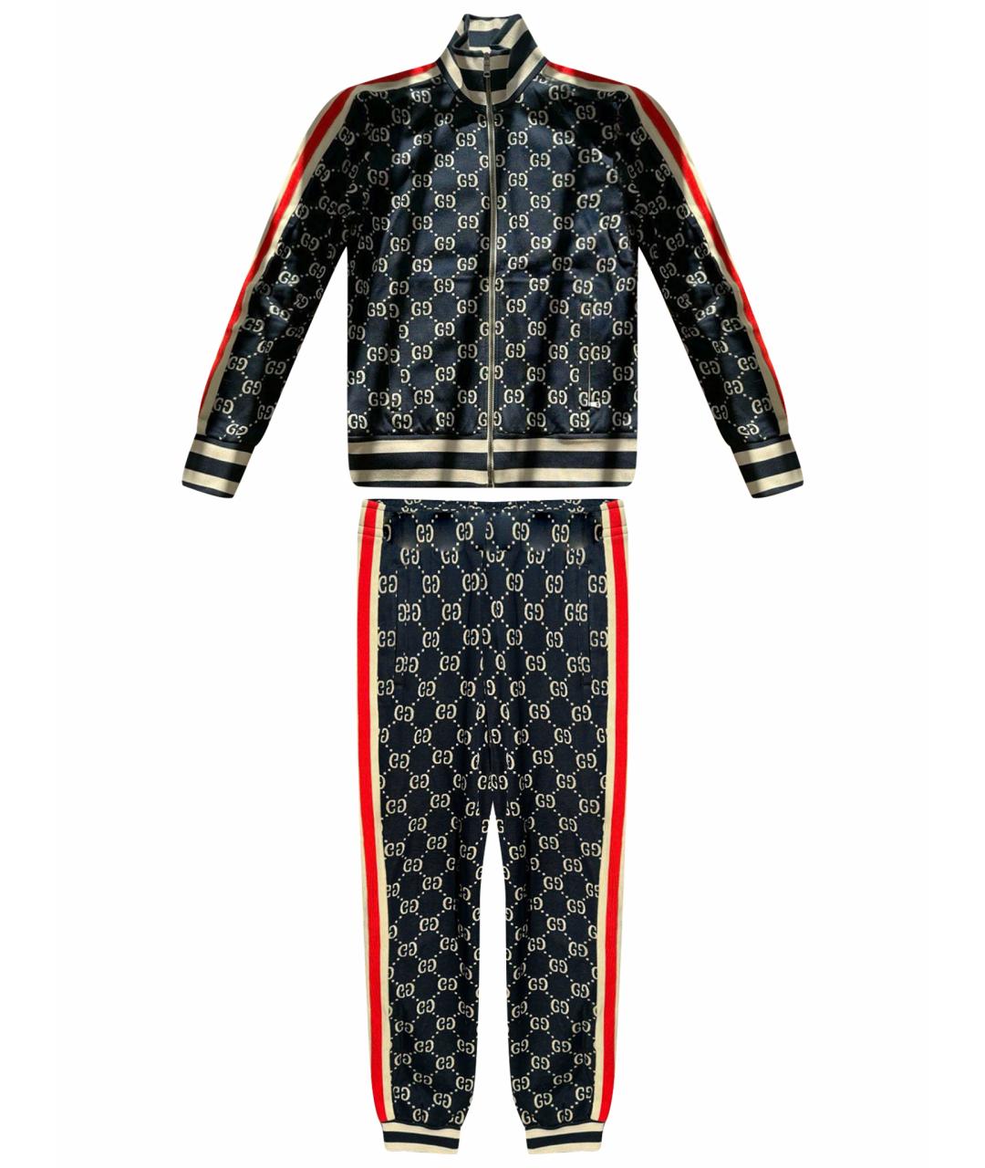 GUCCI Мульти хлопковый спортивный костюм, фото 1