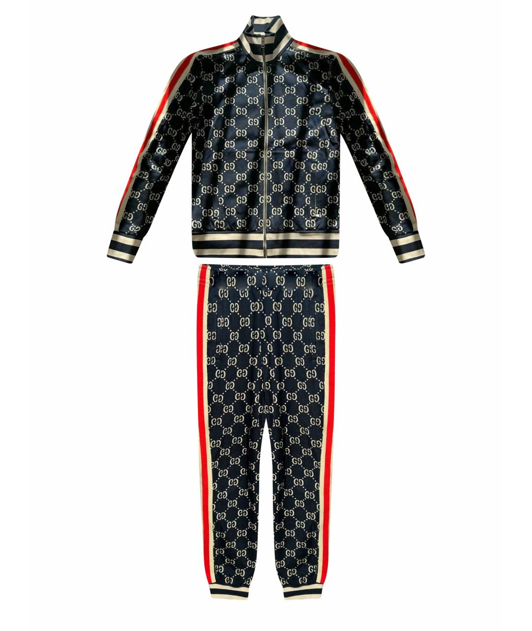 GUCCI Мульти хлопковый спортивный костюм, фото 1