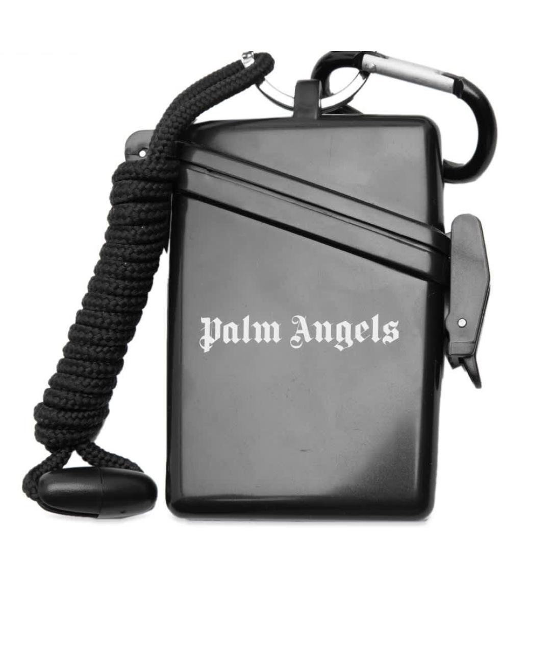 PALM ANGELS Черный брелок, фото 4