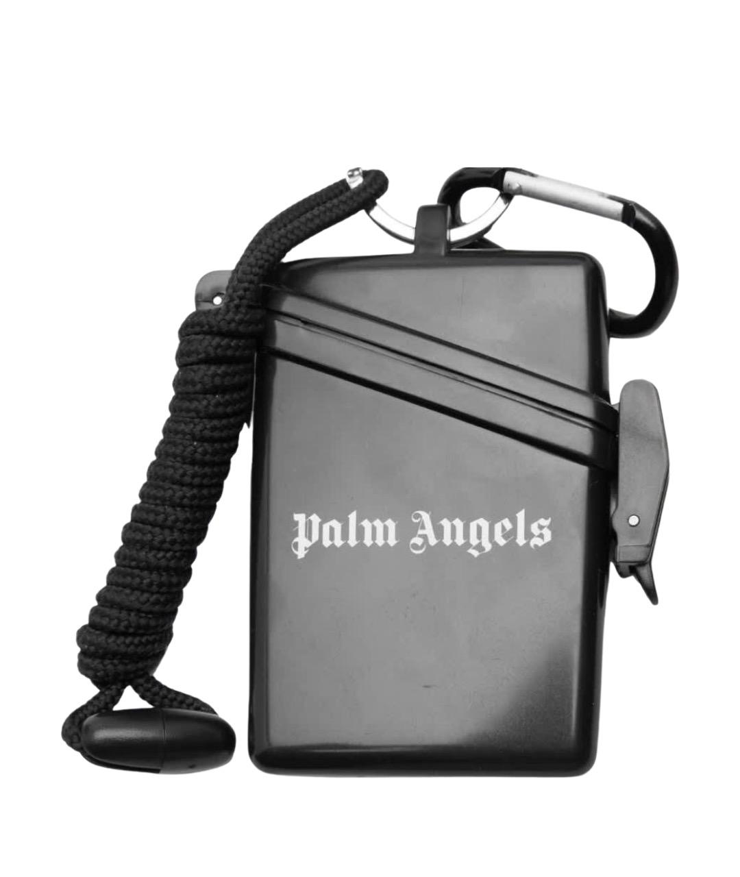 PALM ANGELS Черный брелок, фото 1