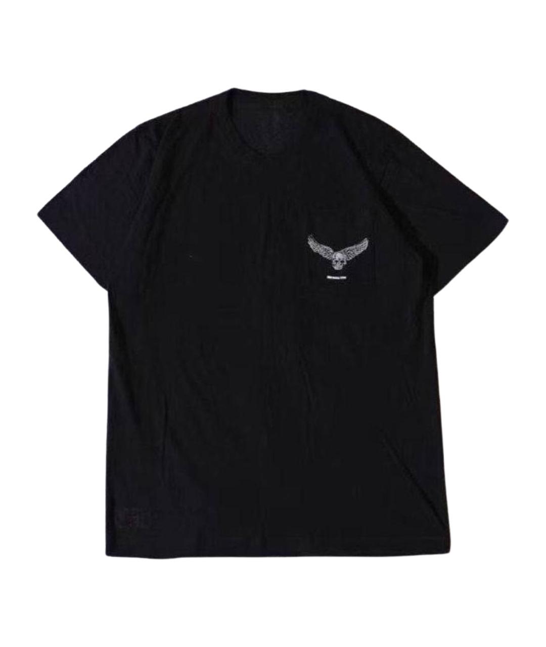 CHROME HEARTS Черная хлопковая футболка, фото 1