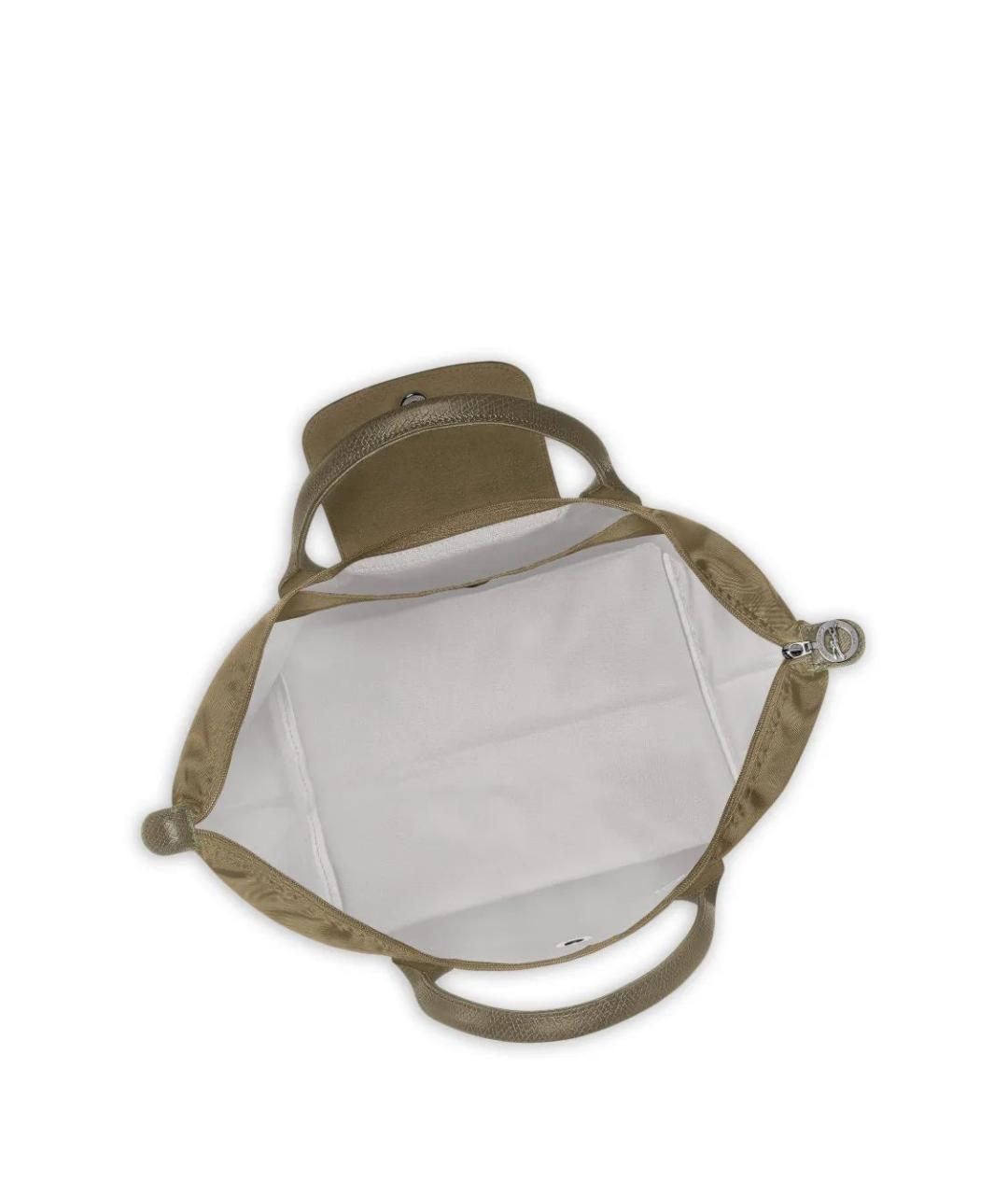 LONGCHAMP Зеленая сумка тоут, фото 5