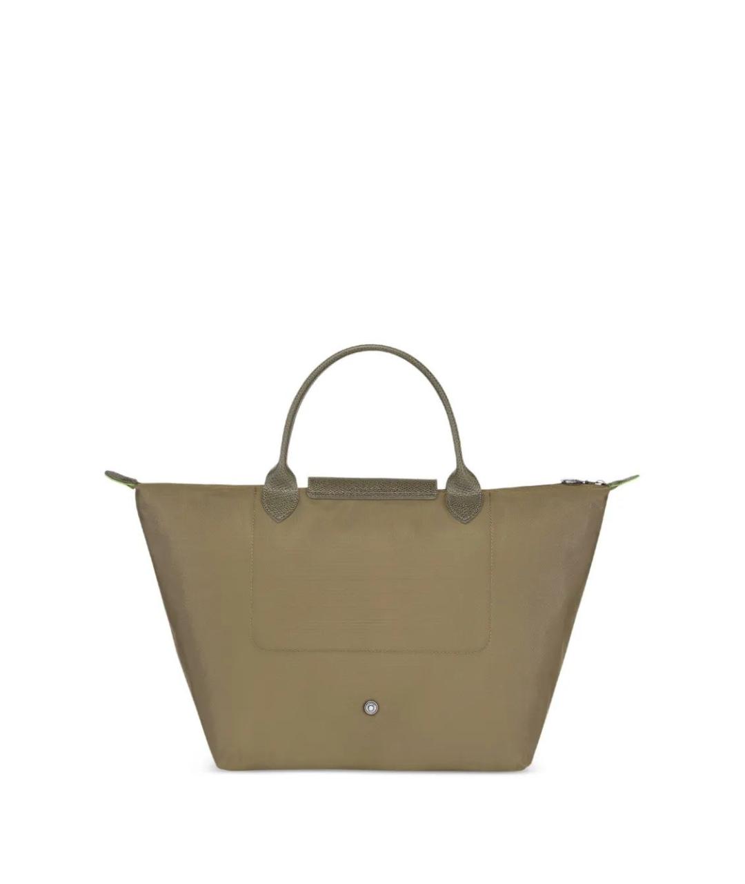 LONGCHAMP Зеленая сумка тоут, фото 3