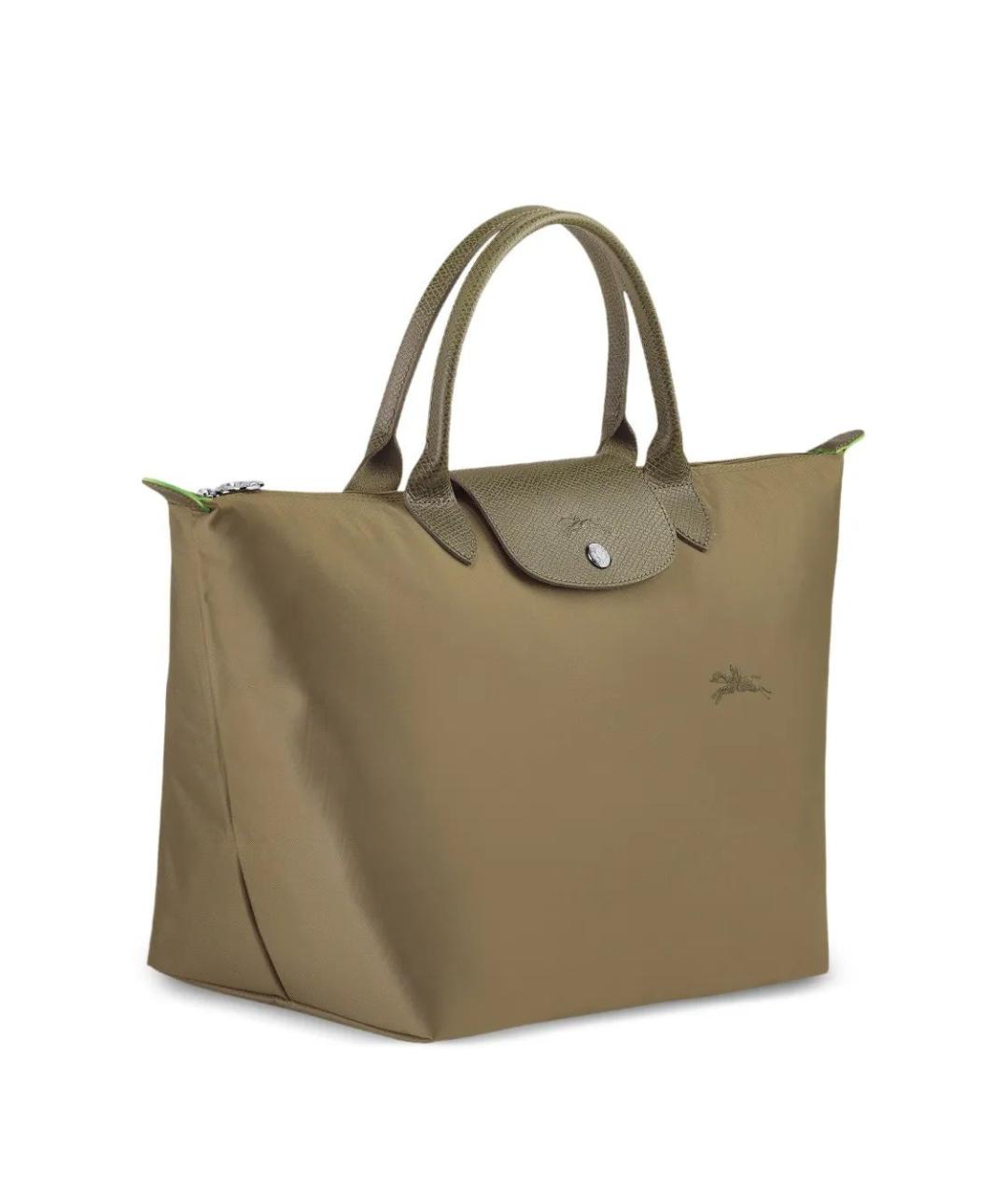 LONGCHAMP Зеленая сумка тоут, фото 4