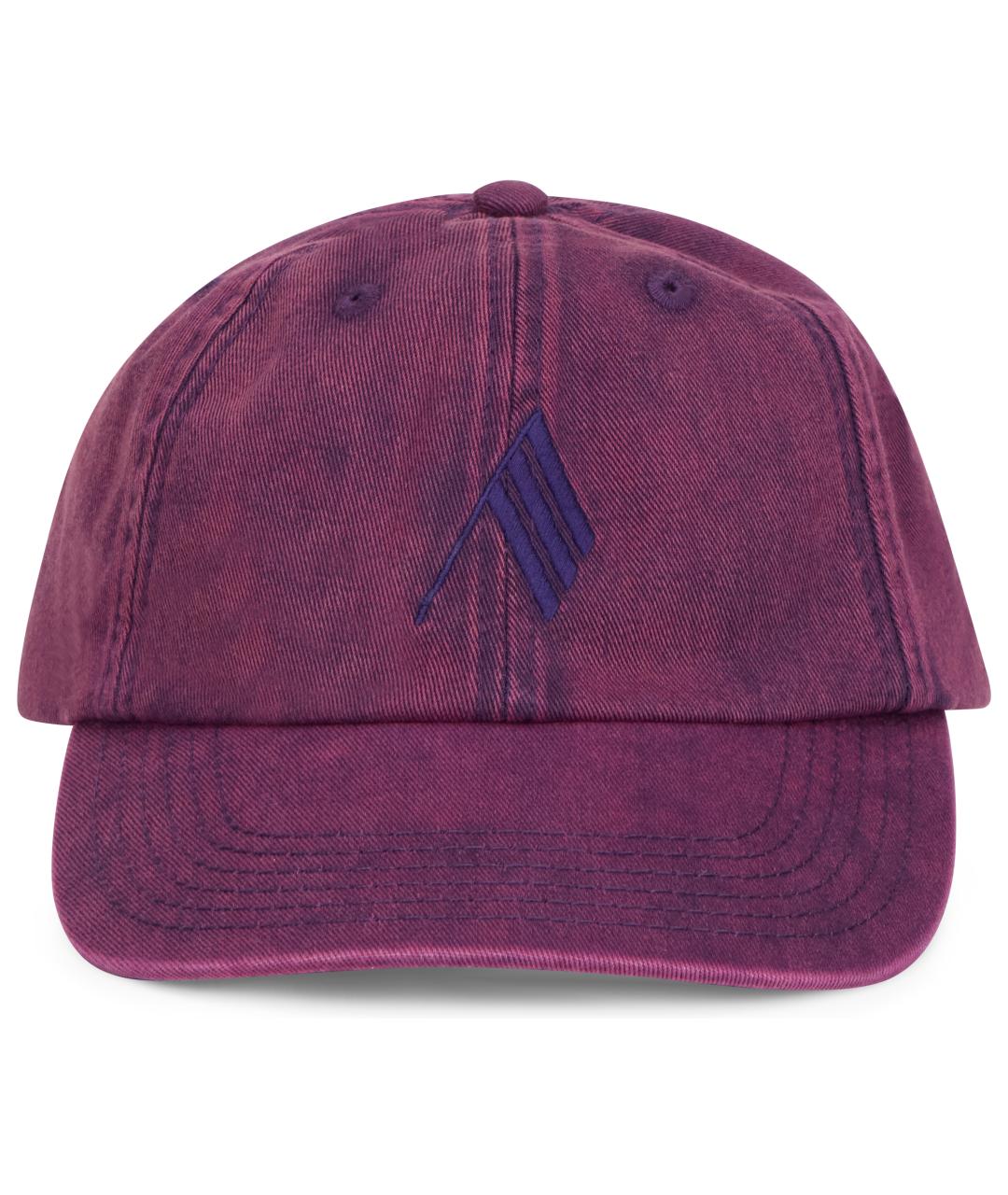THE ATTICO Фиолетовая хлопковая кепка, фото 2