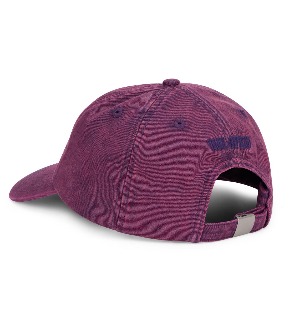 THE ATTICO Фиолетовая хлопковая кепка, фото 3