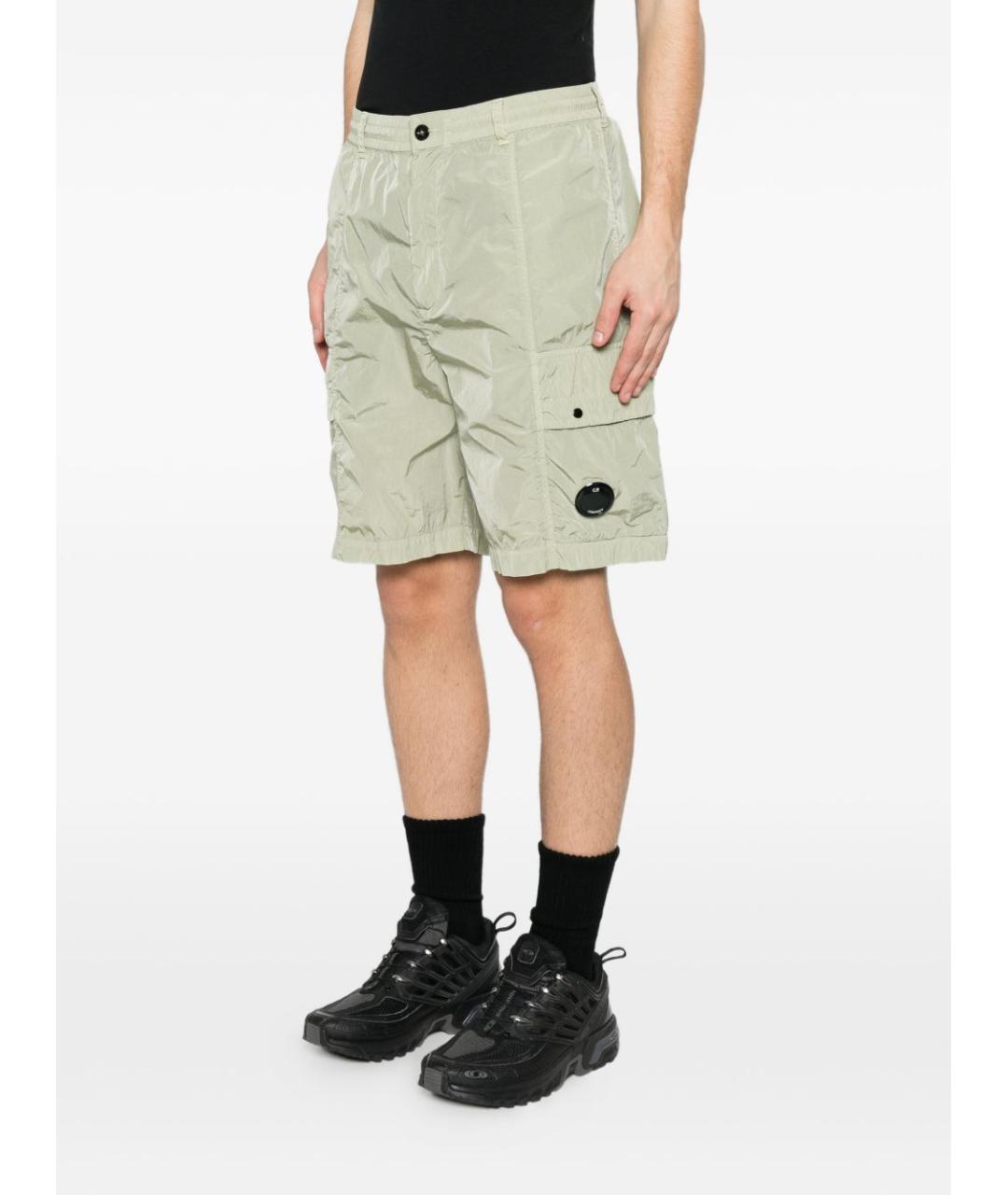 CP COMPANY Зеленые полиамидовые шорты, фото 5