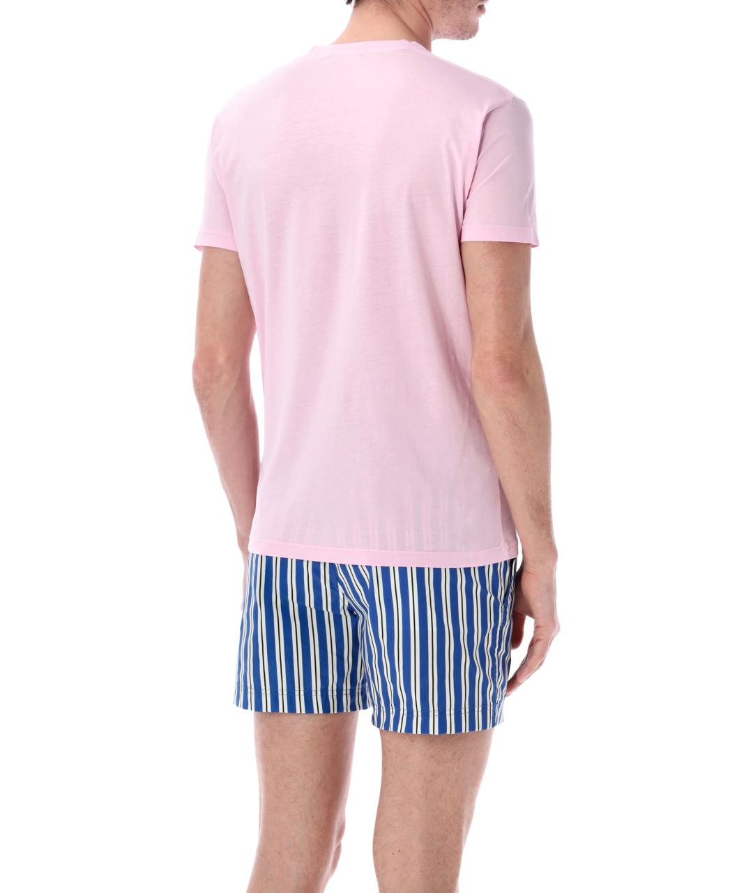 TOM FORD Розовая хлопковая футболка, фото 2