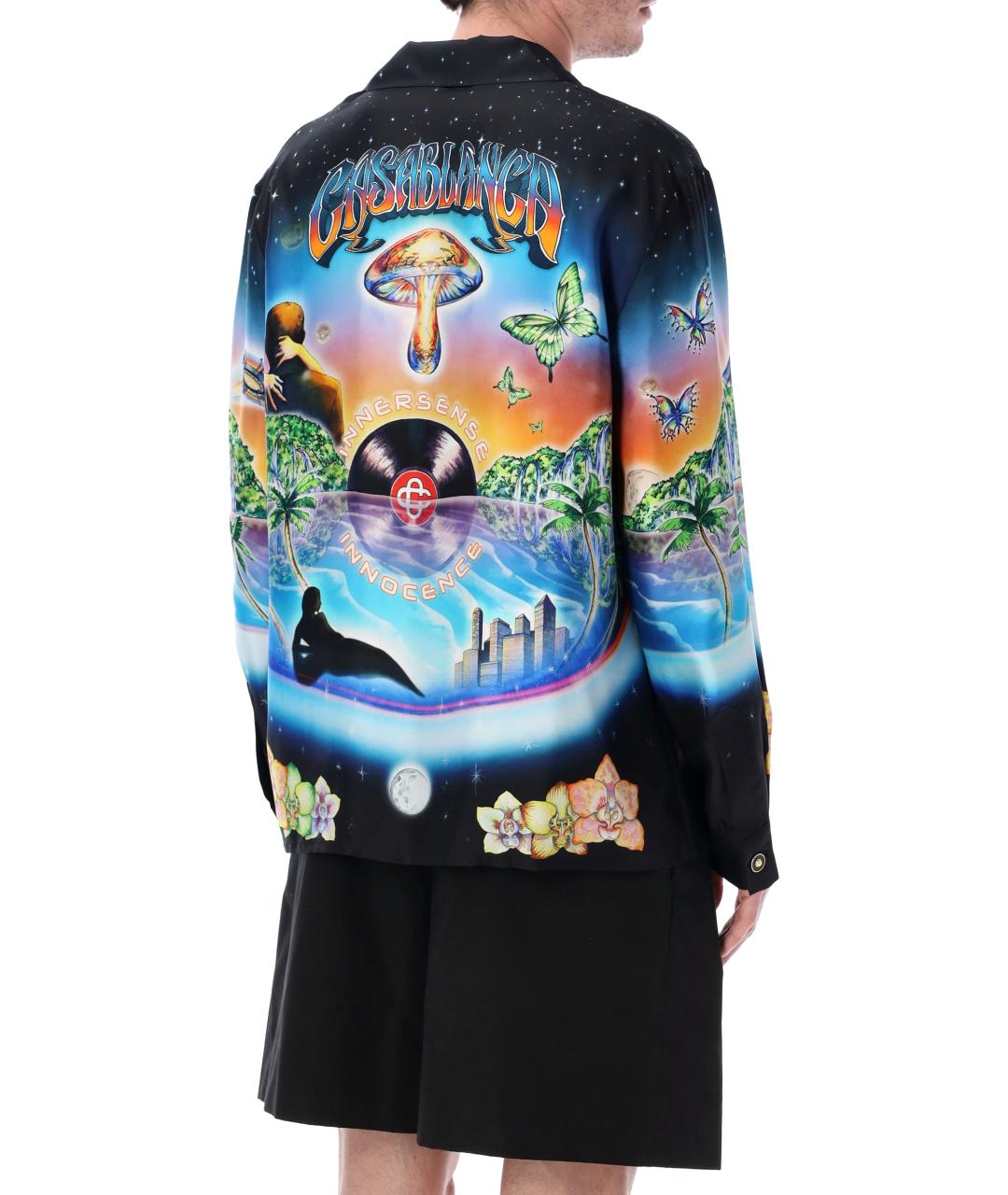 CASABLANCA Мульти шелковая кэжуал рубашка, фото 2