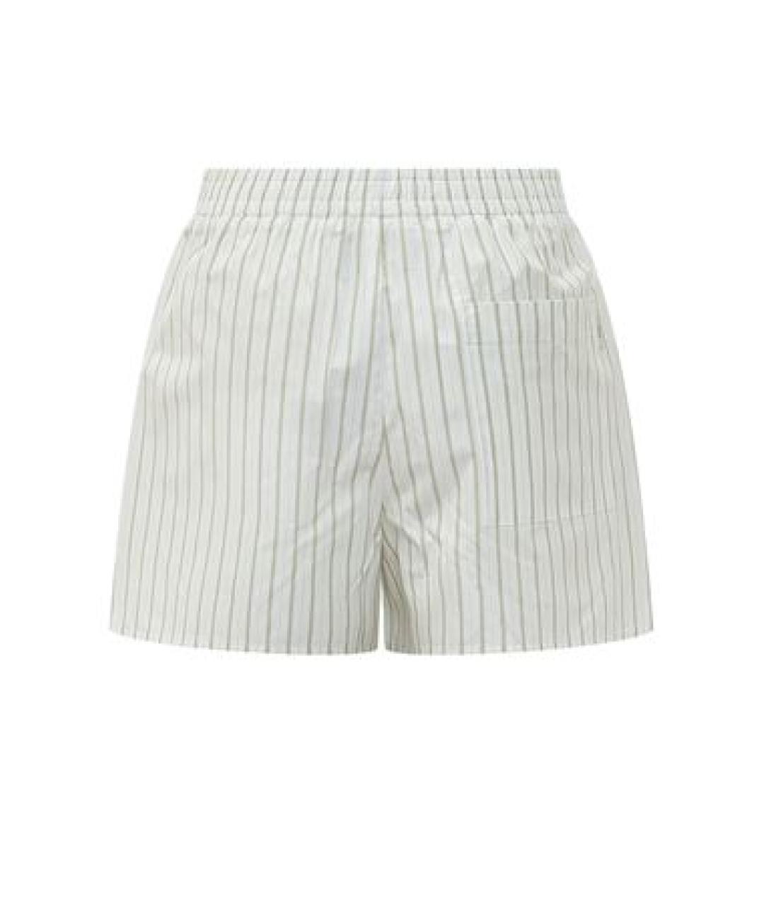 Ami Paris Белые хлопковые шорты, фото 3