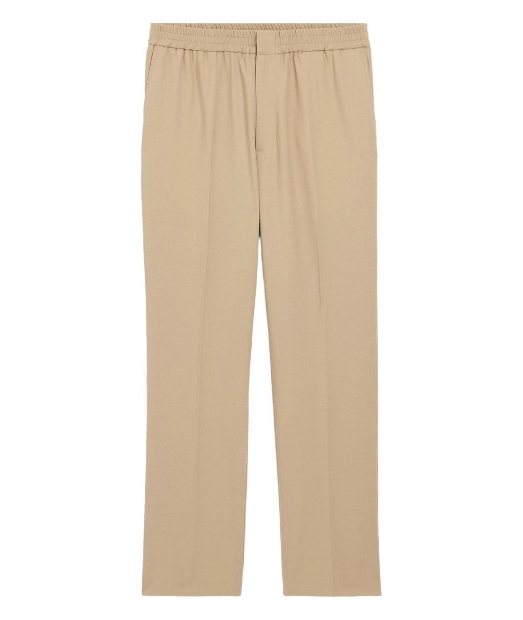 Ami Paris Бежевые повседневные брюки, фото 1