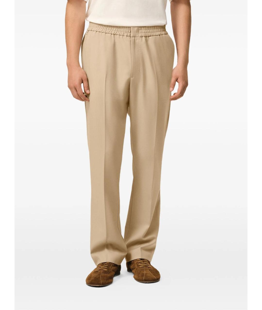 Ami Paris Бежевые повседневные брюки, фото 2