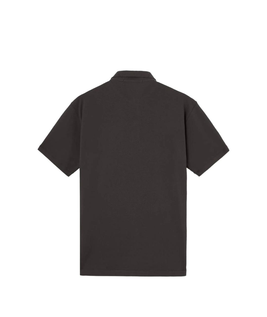 STONE ISLAND Хлопковое поло с коротким рукавом, фото 2