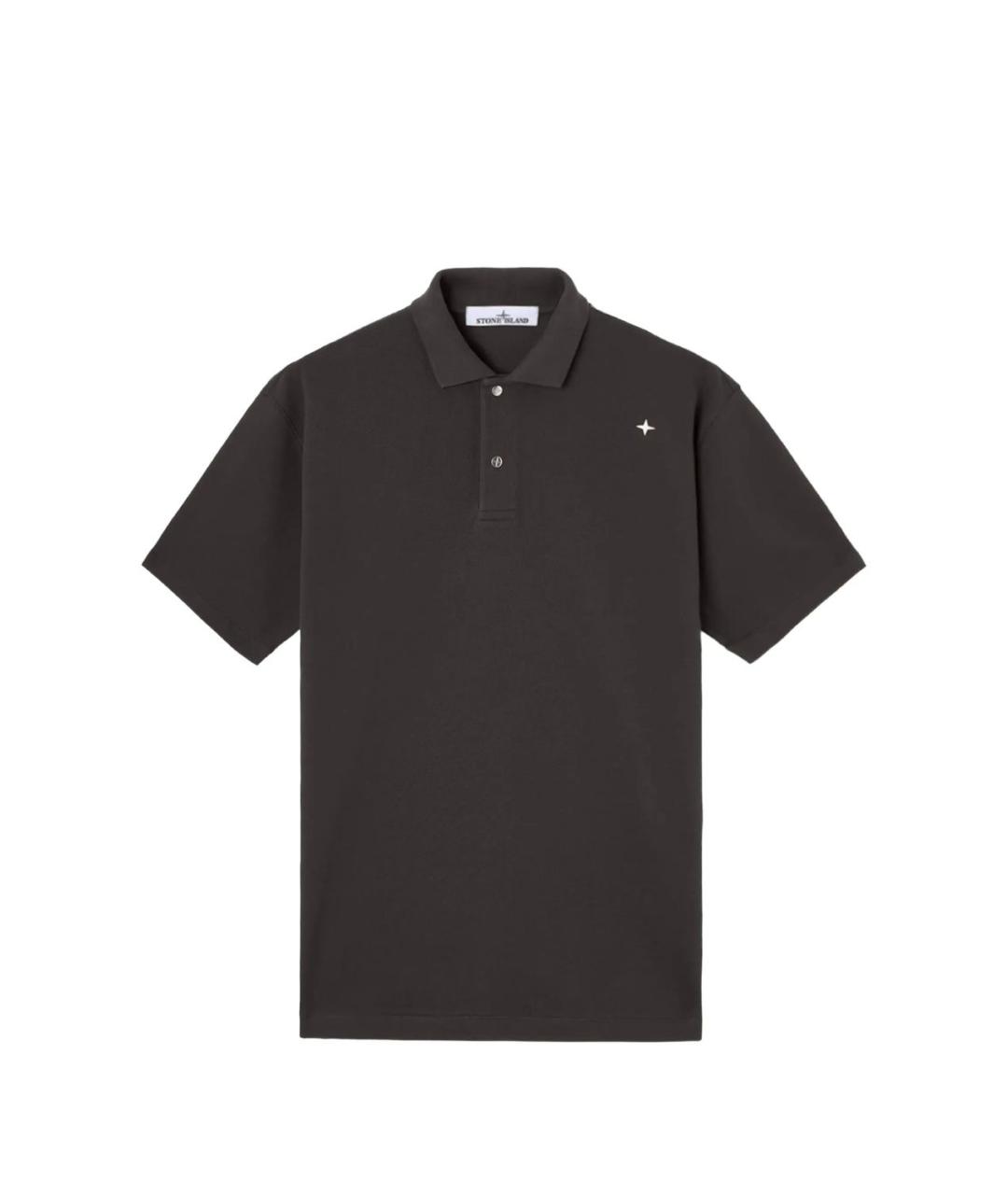 STONE ISLAND Хлопковое поло с коротким рукавом, фото 1