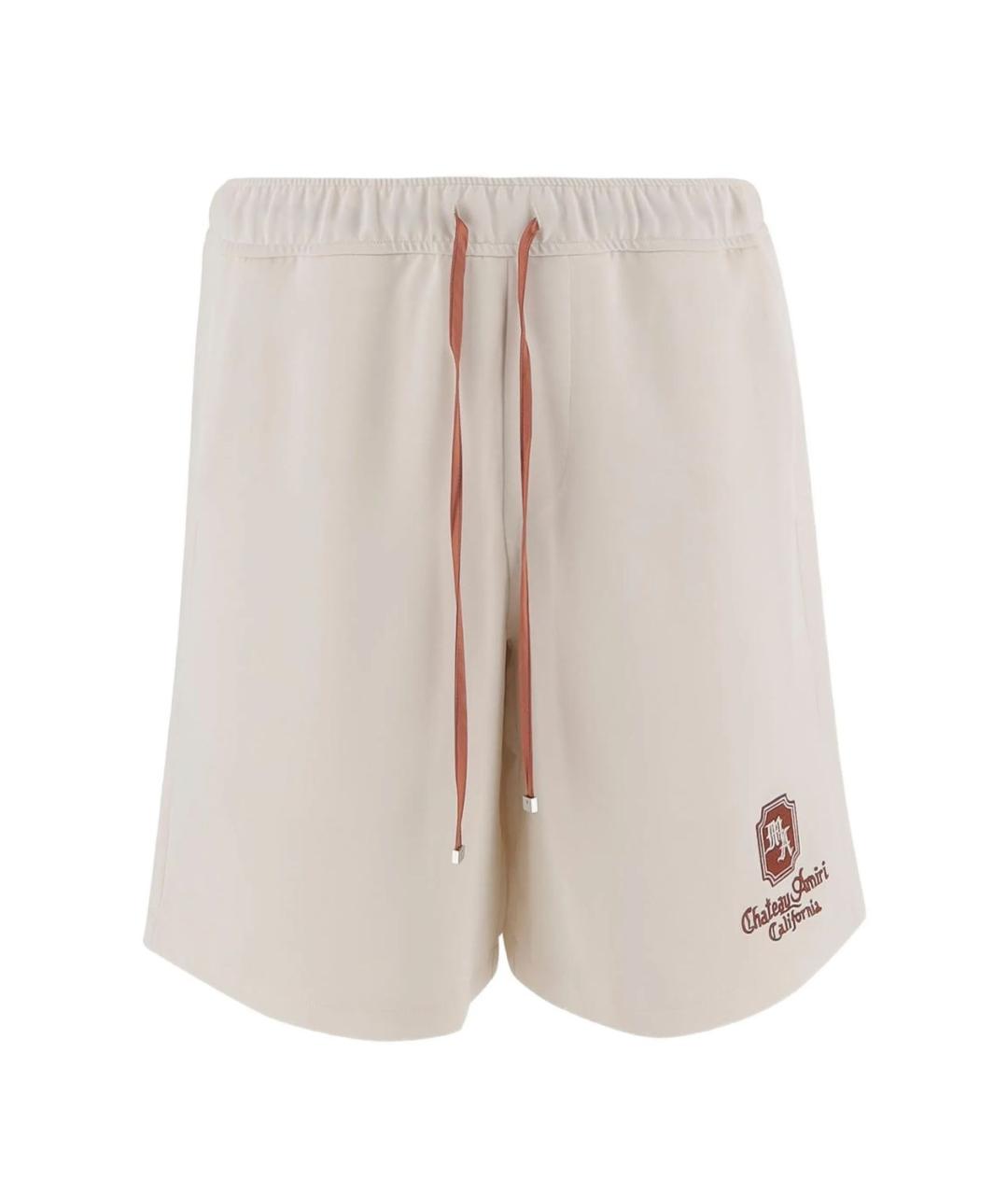 AMIRI Бежевые полиэстеровые шорты, фото 1