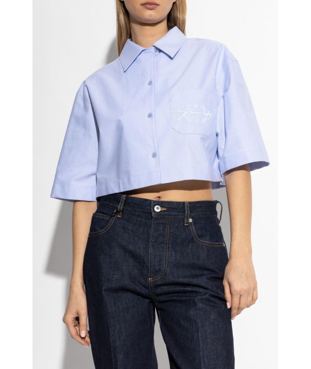 GIVENCHY Синяя хлопковая рубашка, фото 4