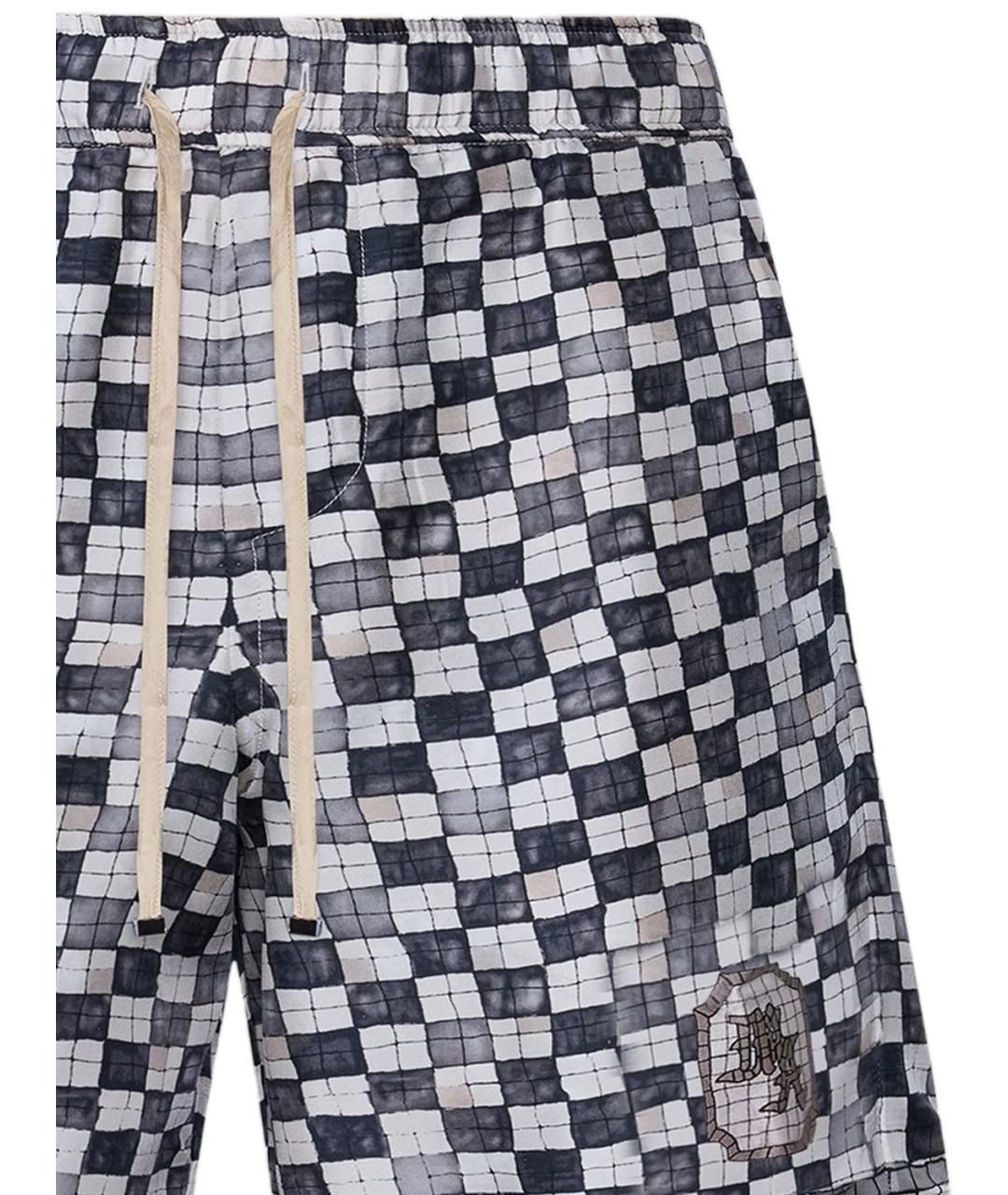 AMIRI Серые шелковые шорты, фото 2