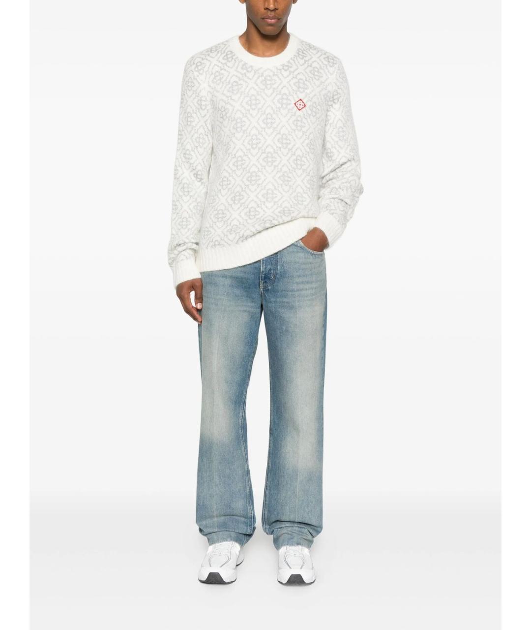 CASABLANCA Белый джемпер / свитер, фото 3