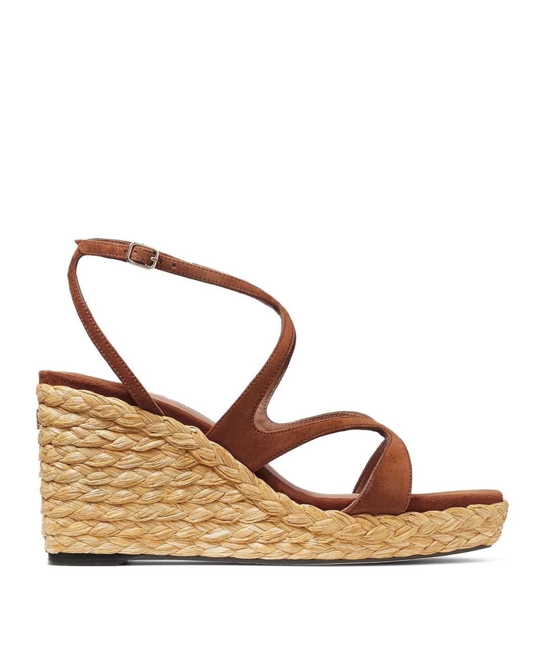 JIMMY CHOO Коричневые сандалии, фото 1