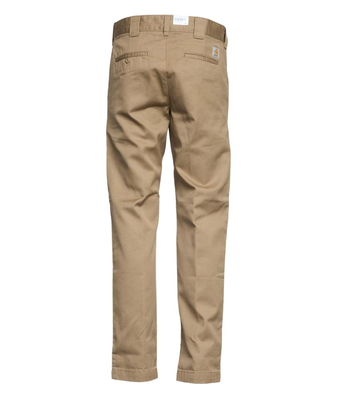CARHARTT WIP Бежевые полиэстеровые повседневные брюки, фото 2