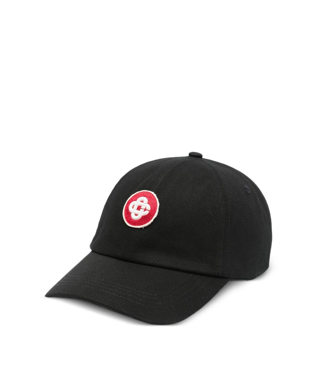 CASABLANCA Черная хлопковая кепка/бейсболка, фото 1