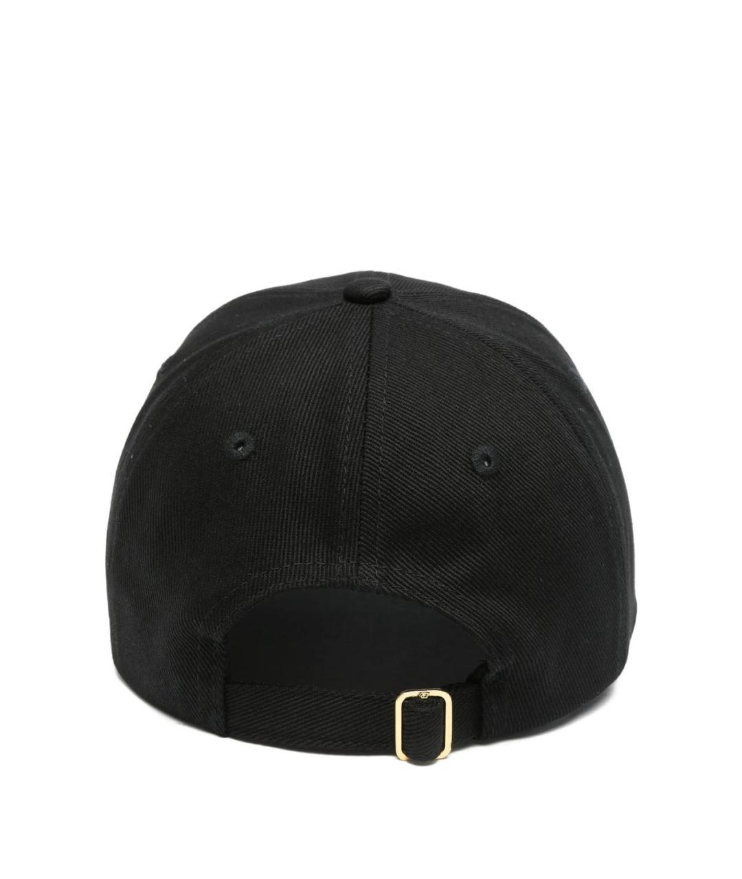 CASABLANCA Черная хлопковая кепка/бейсболка, фото 2