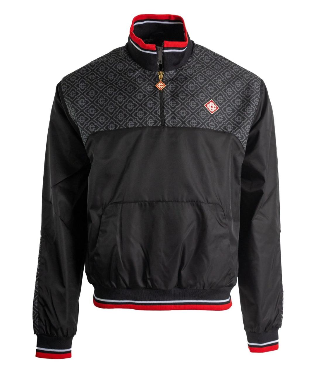 CASABLANCA Черная полиэстеровая куртка, фото 1