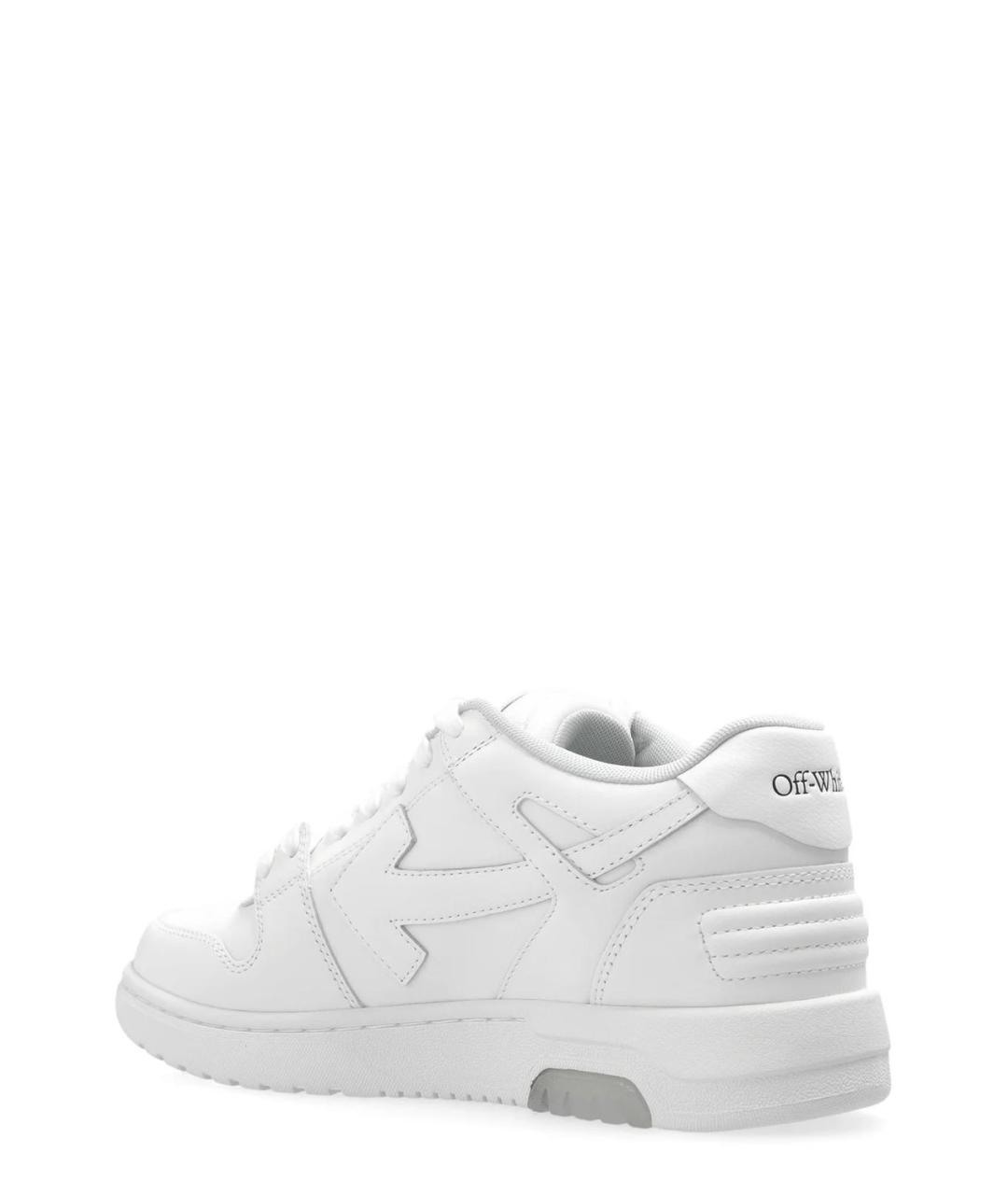 OFF-WHITE Белые синтетические кроссовки, фото 3