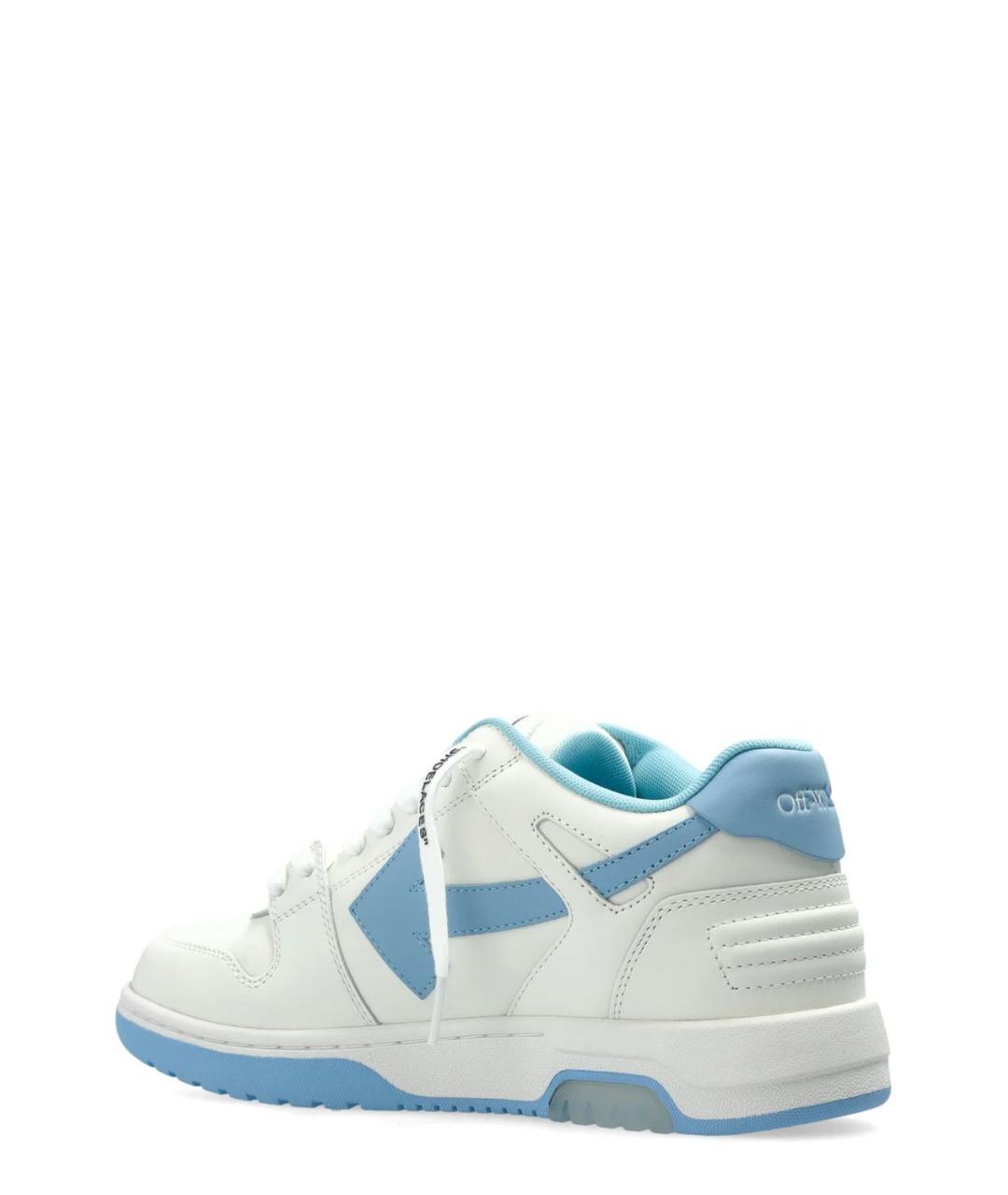 OFF-WHITE Белые кеды, фото 3