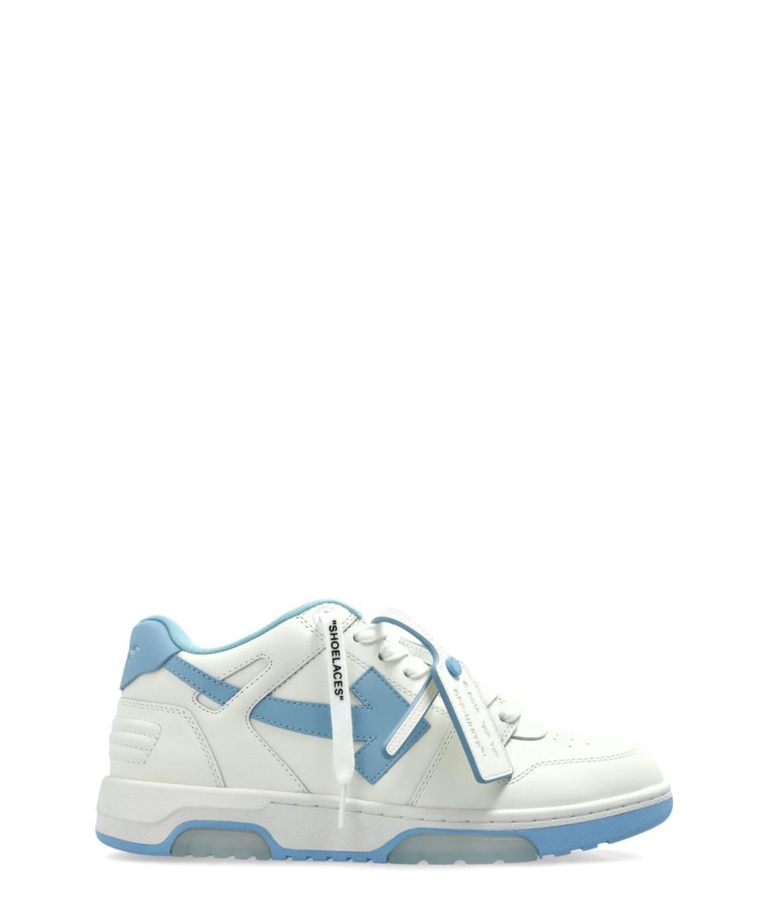 OFF-WHITE Белые кеды, фото 1