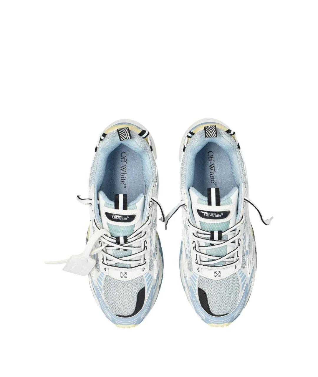 OFF-WHITE Серые текстильные кроссовки, фото 3