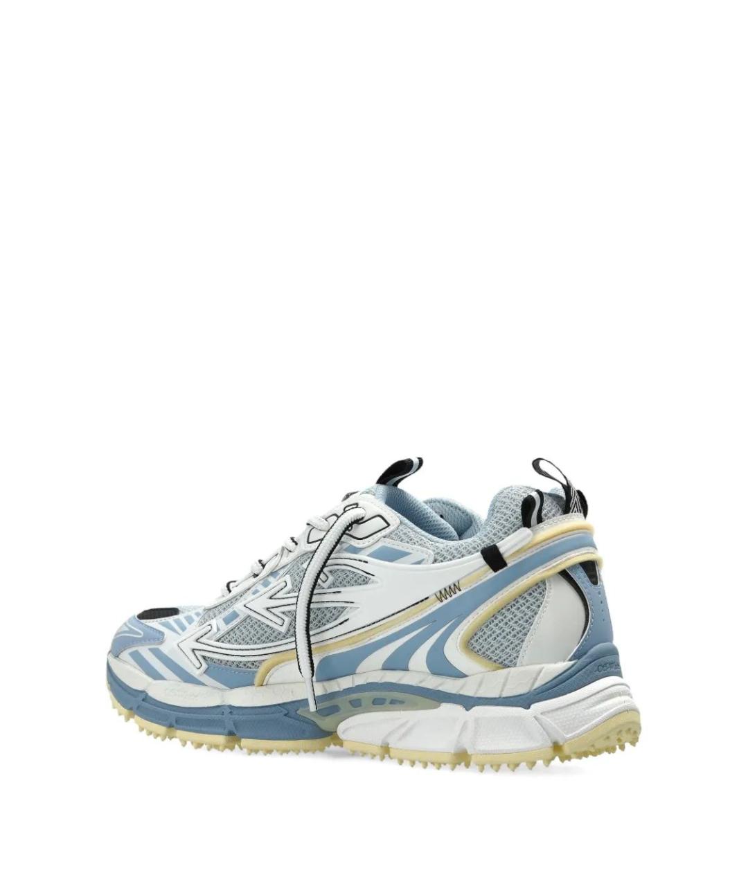 OFF-WHITE Серые текстильные кроссовки, фото 4