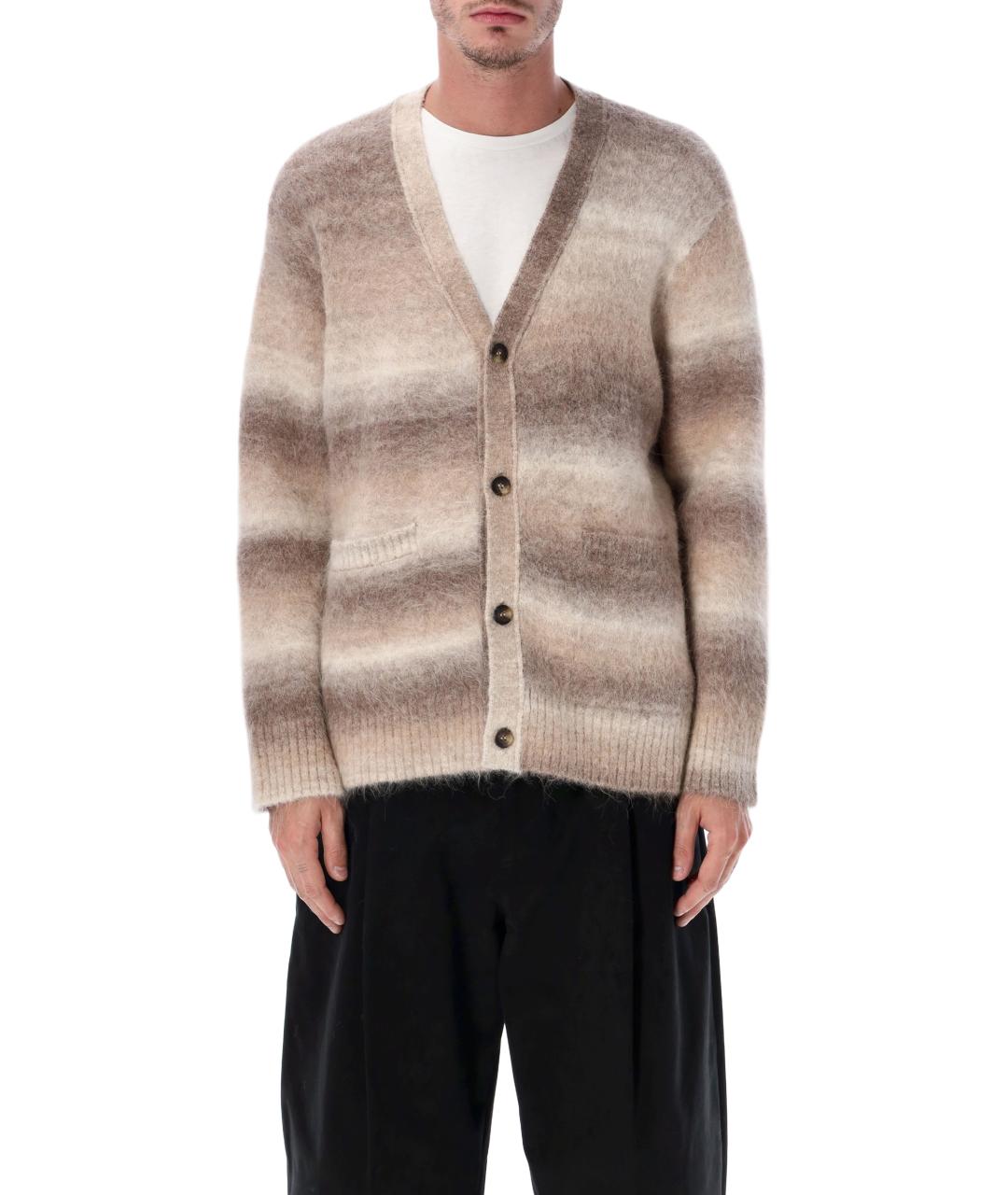 CORRIDOR Бежевый шерстяной кардиган, фото 1