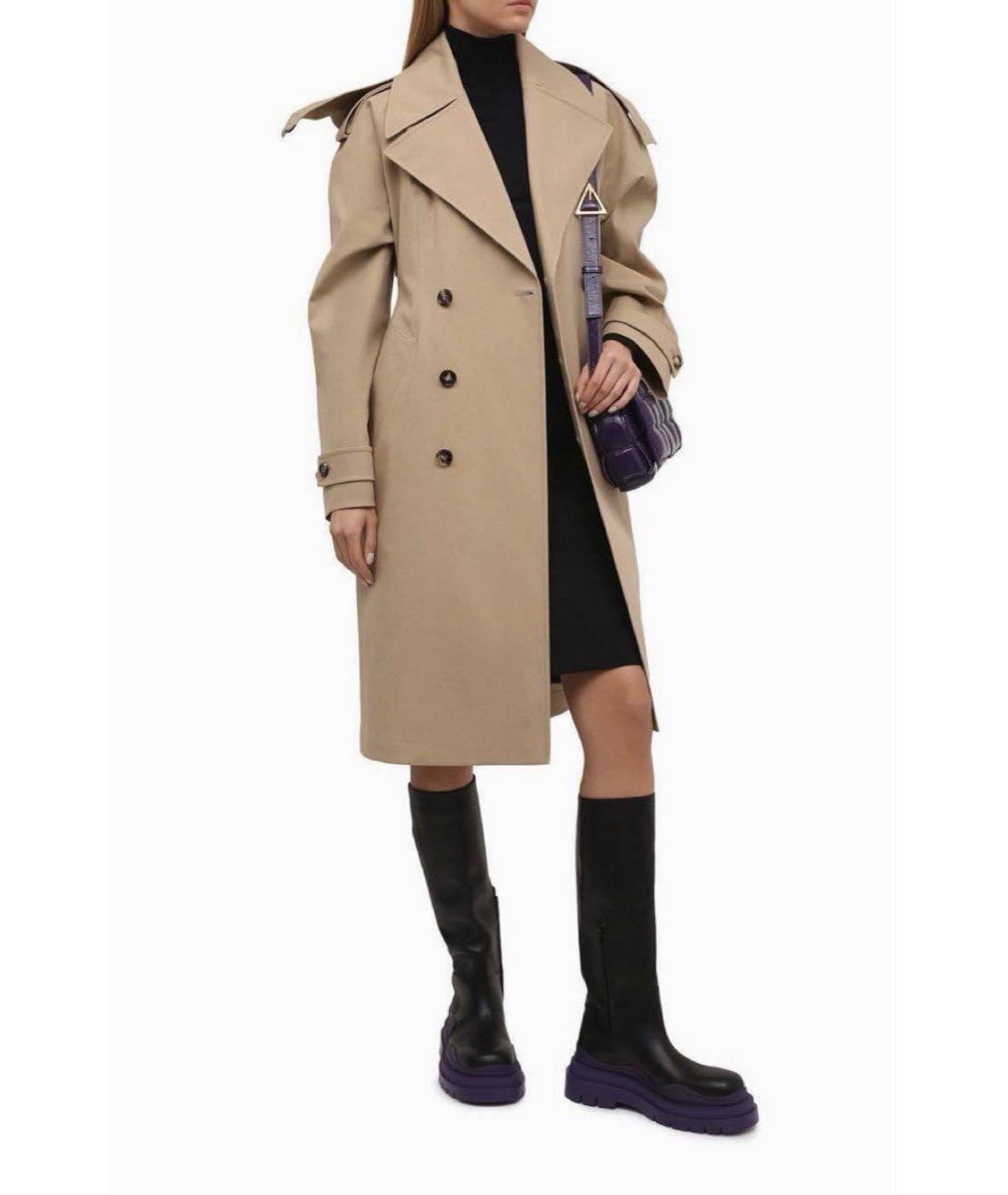 BOTTEGA VENETA Черные кожаные сапоги, фото 5