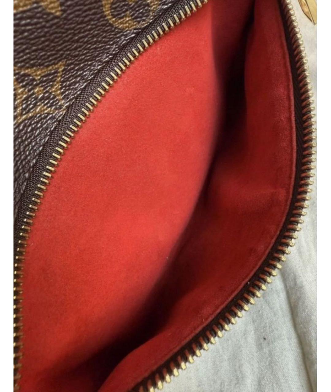 LOUIS VUITTON Коричневая сумка через плечо, фото 5