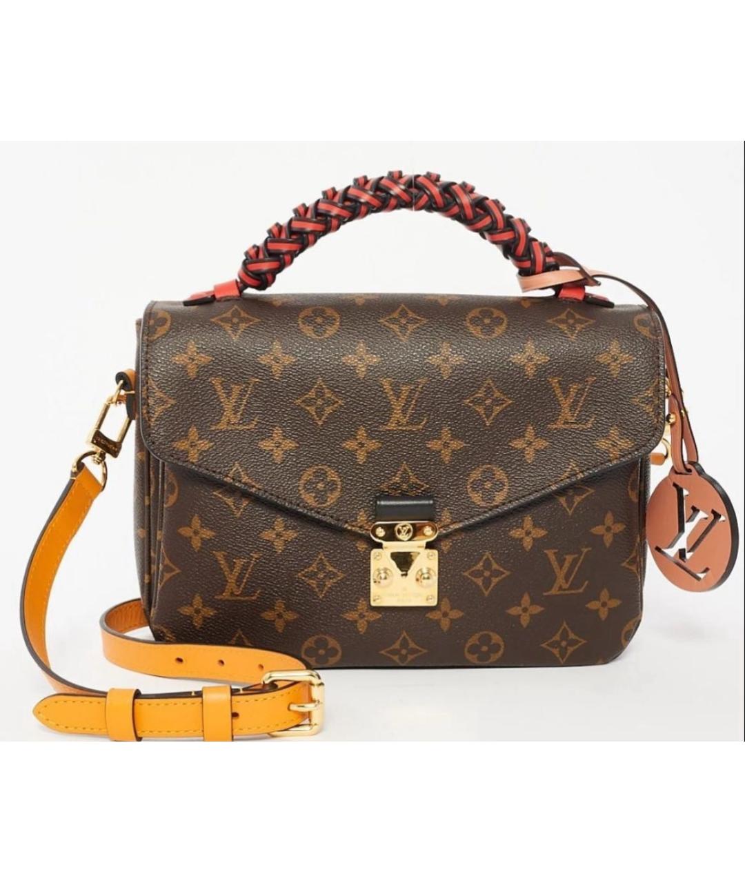 LOUIS VUITTON Коричневая сумка через плечо, фото 8