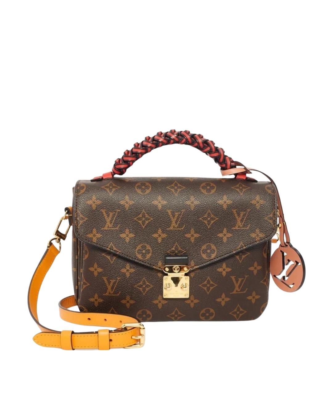 LOUIS VUITTON Коричневая сумка через плечо, фото 1