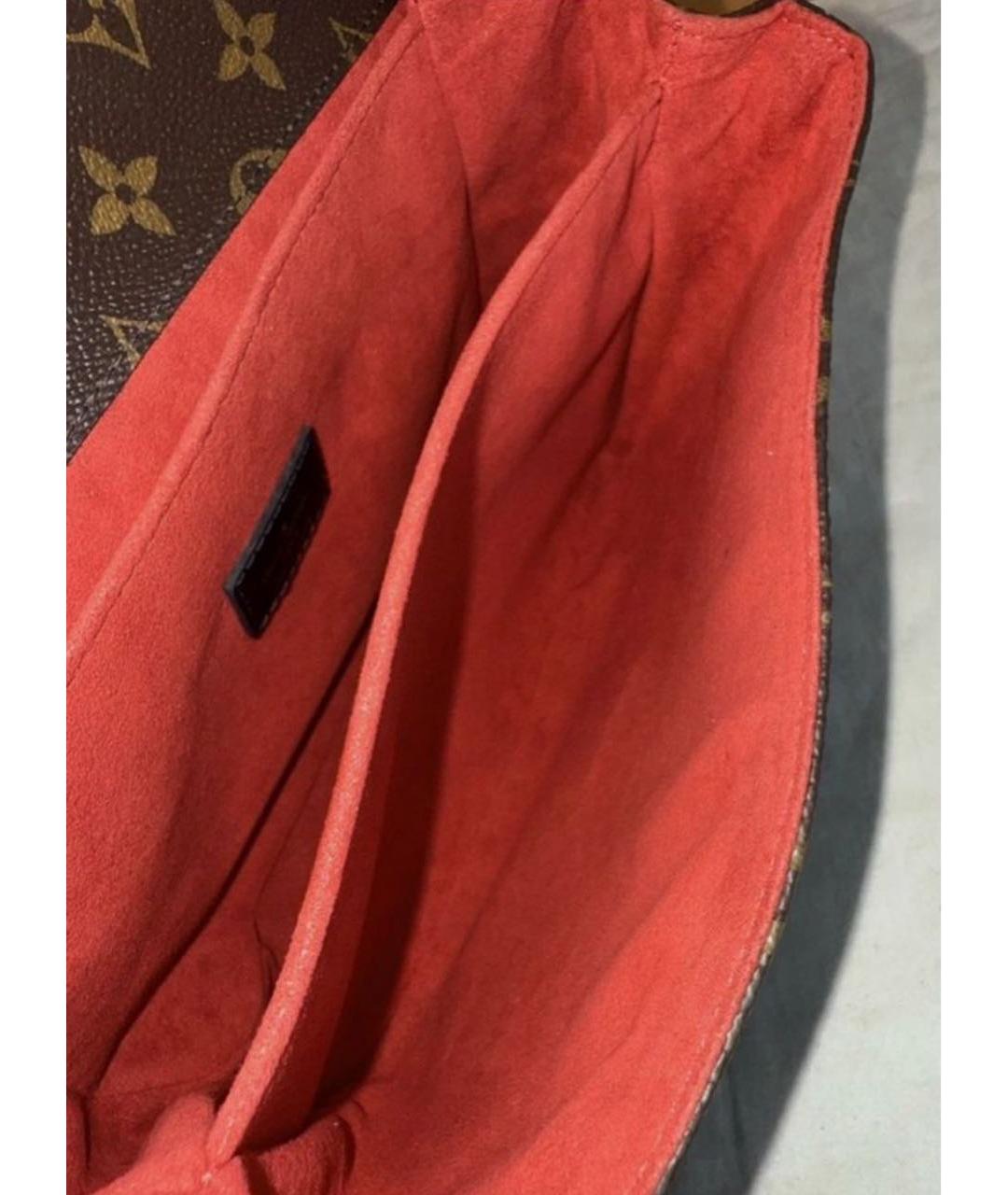 LOUIS VUITTON Коричневая сумка через плечо, фото 6