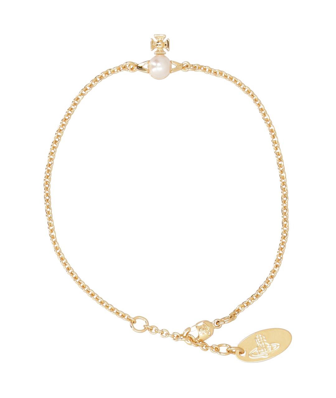 VIVIENNE WESTWOOD Золотой металлический браслет, фото 1