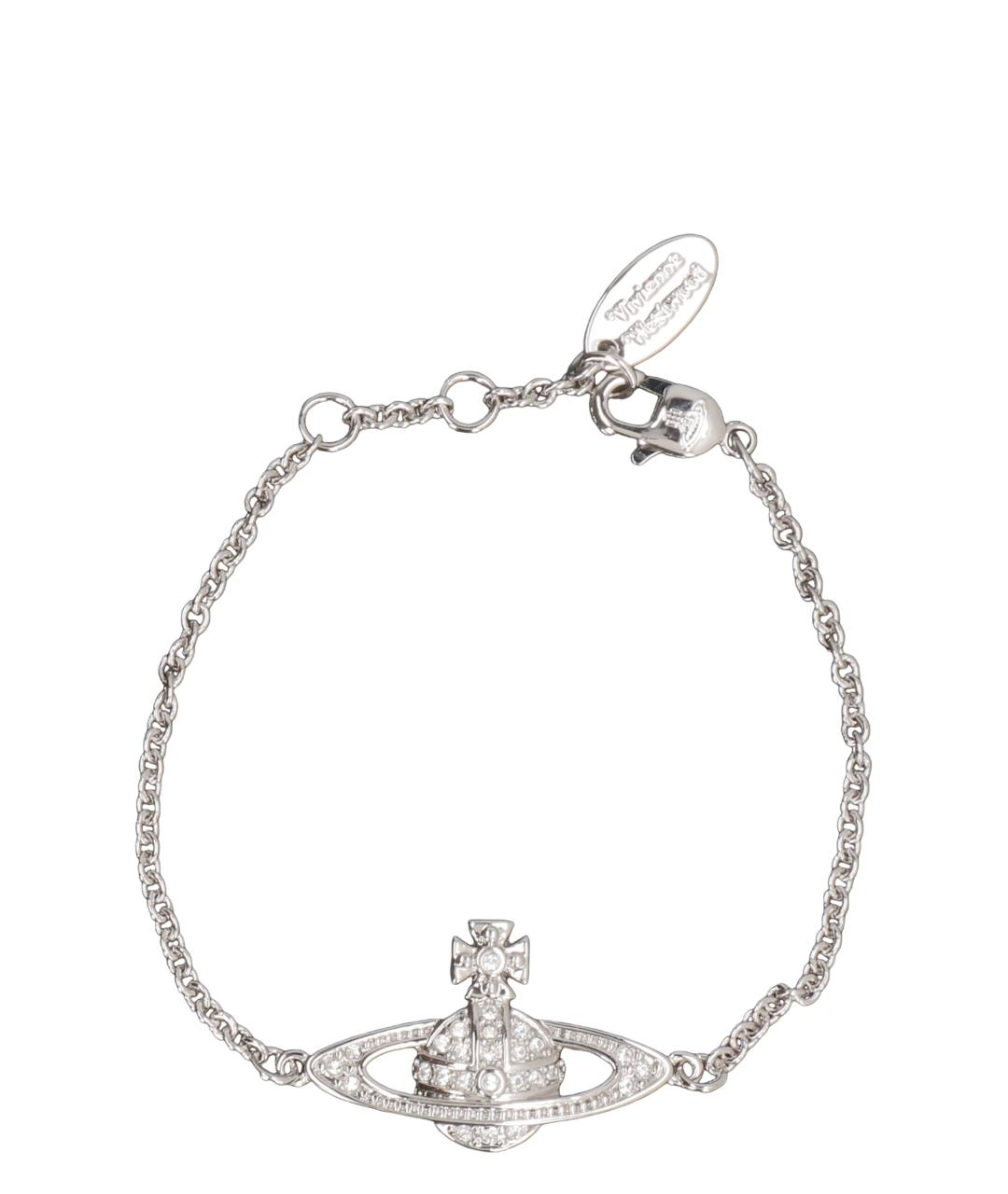 VIVIENNE WESTWOOD Серебрянный металлический браслет, фото 1