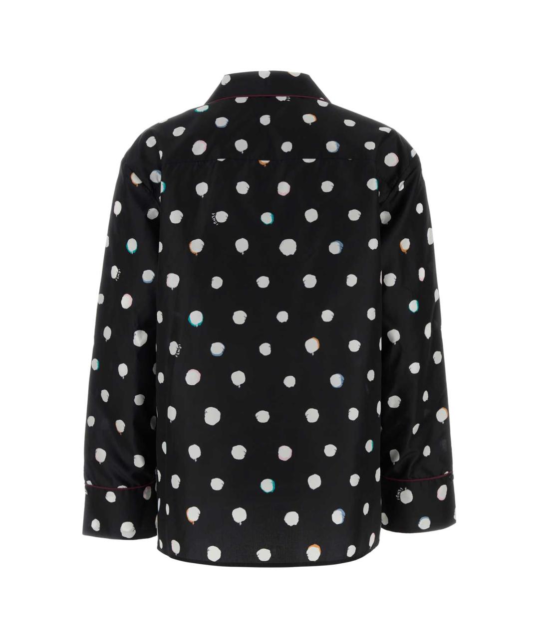 FENDI Мульти шелковая рубашка, фото 2