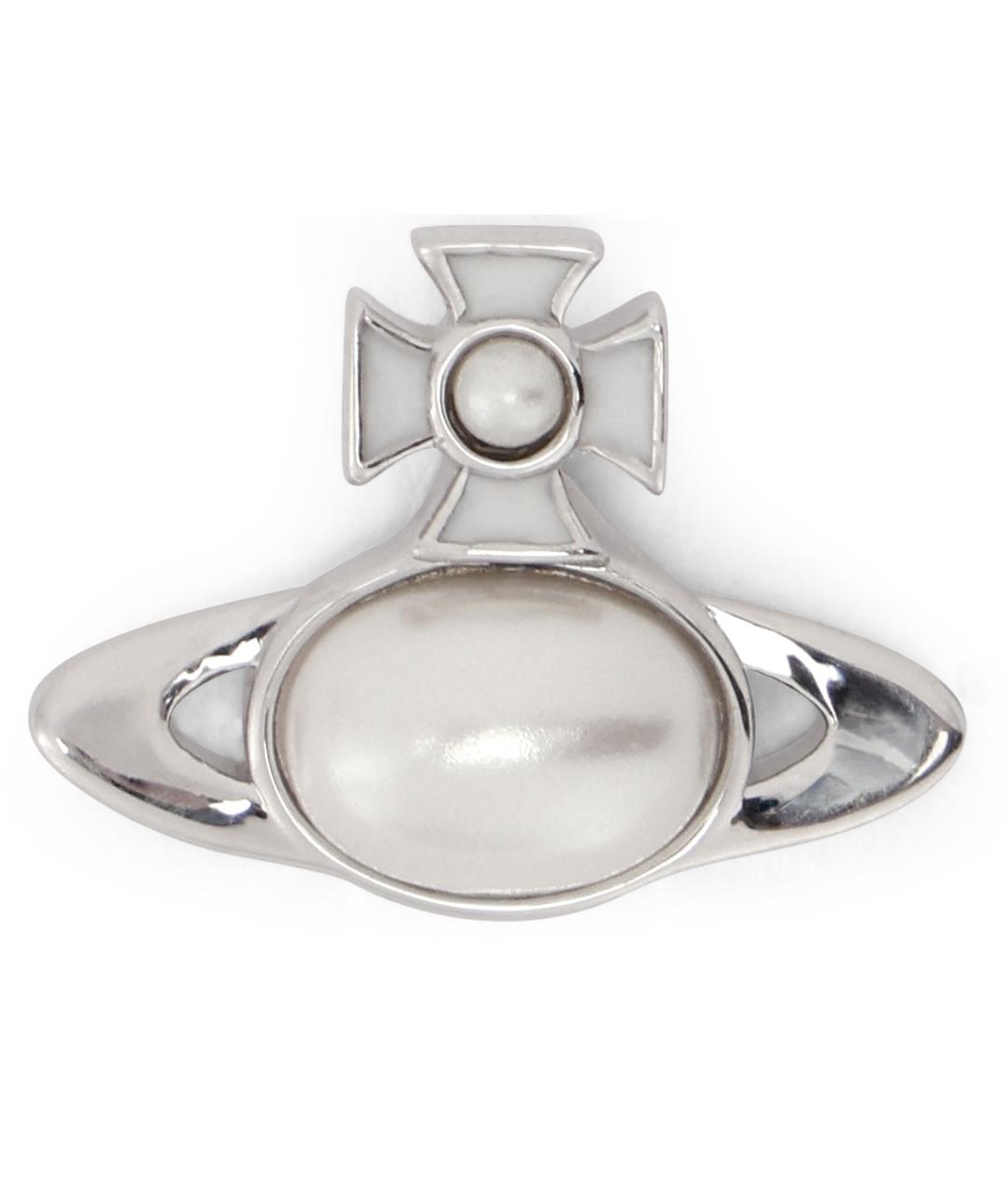 VIVIENNE WESTWOOD Серебряные металлические серьги, фото 2