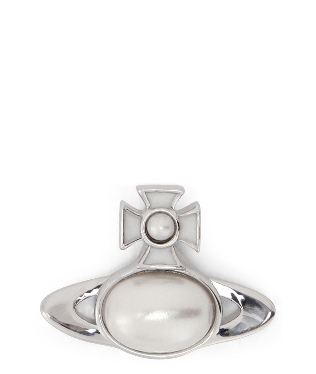 VIVIENNE WESTWOOD Серебряные металлические серьги, фото 1