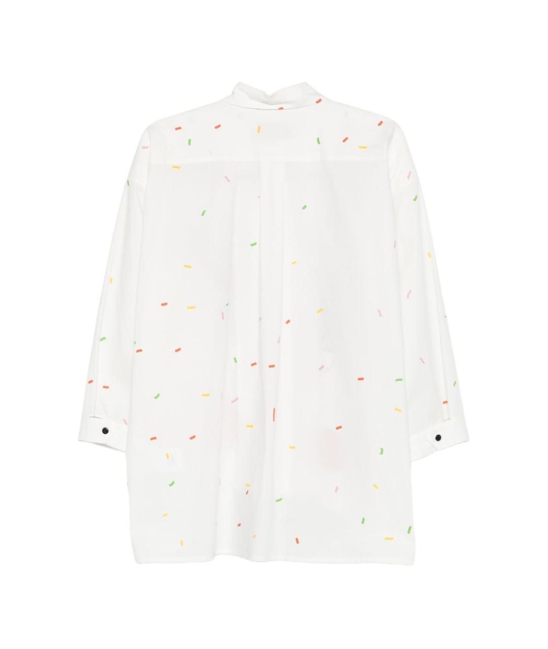 ALESSANDRO ENRIQUEZ Белая хлопковая рубашка, фото 2